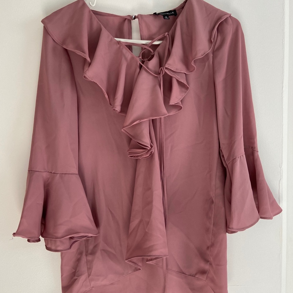 Mauve blouse
